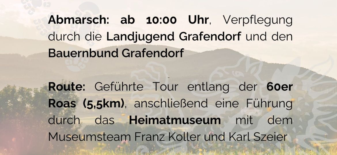 Wandern mit dem Bürgermeister
